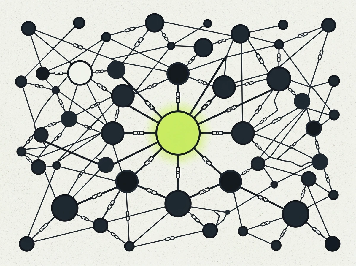 Network of authority backlinks pointing to a Columbus, Ohio business website